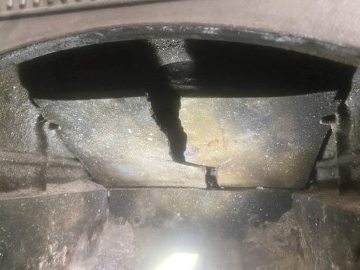 Cracked Stove Part