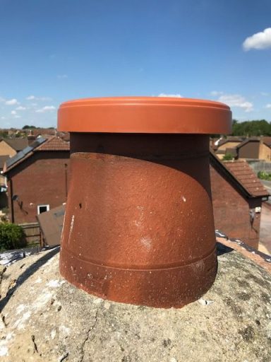 Capped Chimney Pot Cap