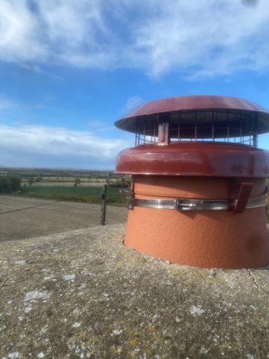 Low profile Chimney Cowl